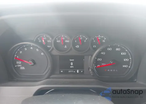 2023 Chevrolet Silverado 1500 2Wd Short Bed Custom из США, поврежденный, VIN 1GCPABEK5PZ228521